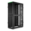 Rack netshelter sx2 42u l600xp1200xh1991mm, noir, avec panneaux latéraux