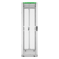 Rack netshelter sx2 42u l600xp1200xh1991mm, blanc, avec panneaux latéraux