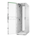 Rack netshelter sx2 42u l600xp1200xh1991mm, blanc, avec panneaux latéraux