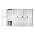 Rack netshelter sx2 42u l600xp1200xh1991mm, blanc, avec panneaux latéraux