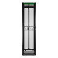 Rack netshelter sx2 48u l600xp1200xh2258mm, noir, avec panneaux latéraux