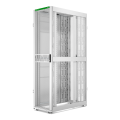 Rack netshelter sx2 48u l600xp1200xh2258mm, blanc, avec panneaux latéraux