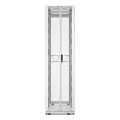 Rack netshelter sx2 48u l600xp1200xh2258mm, blanc, avec panneaux latéraux