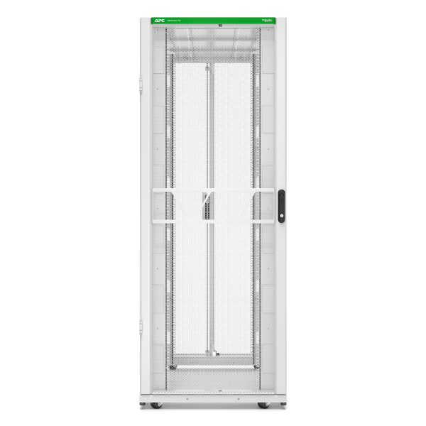 Rack netshelter sx2 42u l750xp1200xh1991mm, blanc, avec panneaux latéraux