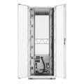 Rack netshelter sx2 42u l750xp1200xh1991mm, blanc, avec panneaux latéraux