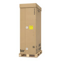 Rack netshelter sx2 42u l750xp1200xh1991mm, blanc, avec panneaux latéraux