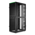 Rack netshelter sx2 48u l750xp1200xh2258mm, noir, avec panneaux latéraux