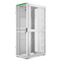 Rack netshelter sx2 48u l750xp1200xh2258mm, blanc, avec panneaux latéraux