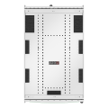 Rack netshelter sx2 48u l750xp1200xh2258mm, blanc, avec panneaux latéraux