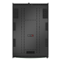 Rack netshelter sx2 48u l800xp1200xh2258mm, noir, avec panneaux latéraux