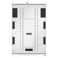 Rack netshelter sx2 48u l800xp1200xh2258mm, blanc, avec panneaux latéraux