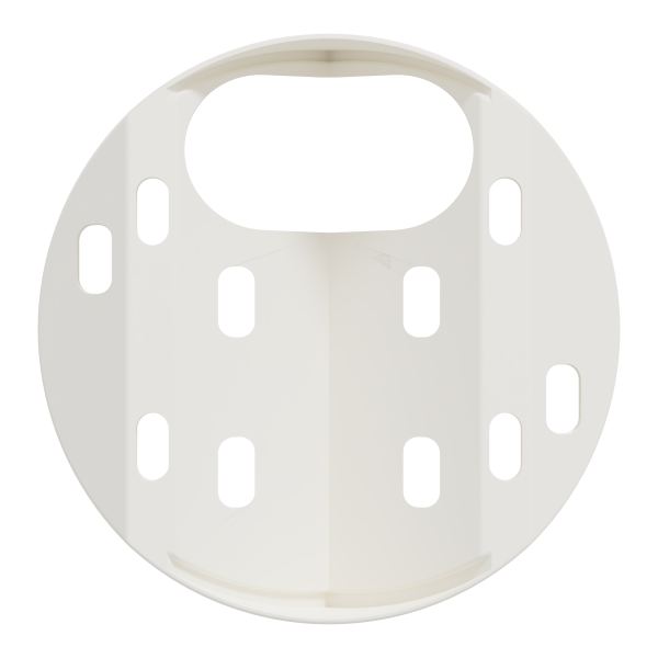 Wiser - accessoire pour installation angle detecteur mouvement exterieur blanc