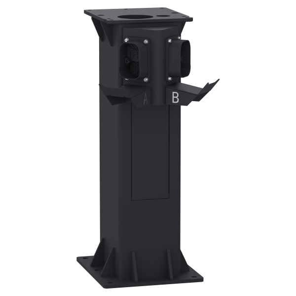Evlink pro dc - pied pour borne - 2 prises ccs2 - hauteur 75 cm