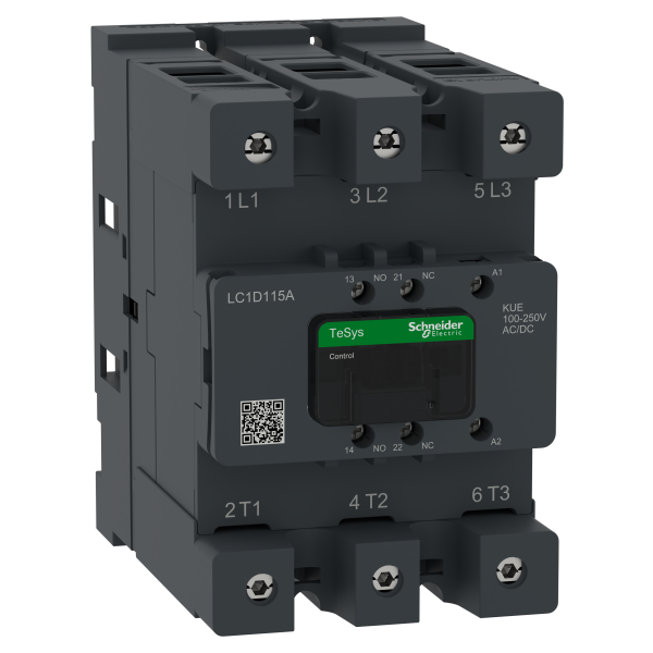 Tesys deca advanced - ctr deca 115a 3p 100-250v acdc evlk