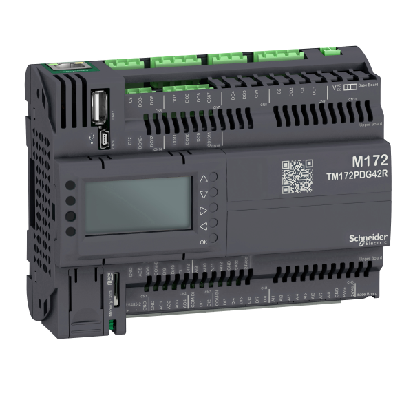Modicon m171 - m172 - contrôleur programmable - 42 entrées/sorties - affichage