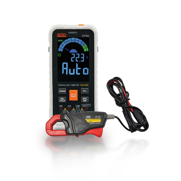 Lot kt350 avec pince adaptatrice tt900 pour mesures de courant dans armoires