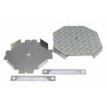 P31 dsc  croix pour passage de sol hauteur 25mm- largeur 200mm-  finition aluminium