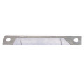 P31 dsc embout de fermeture pour passage de sol hauteur 50mm- largeur 200mm-  finition gc