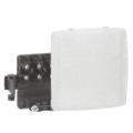 Boite de deriv + sortie de cable composable blanc