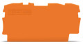 Topjob's plaque d'extrémité et intermédiaire 3c / orange