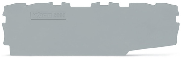 Pl.d'extrem.et interm.0.7mm gris