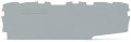 Pl.d'extrem.et interm.0.7mm gris