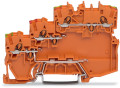 Borne d'alimentation pour capteurs npn 3 conducteurs - pe racc rail