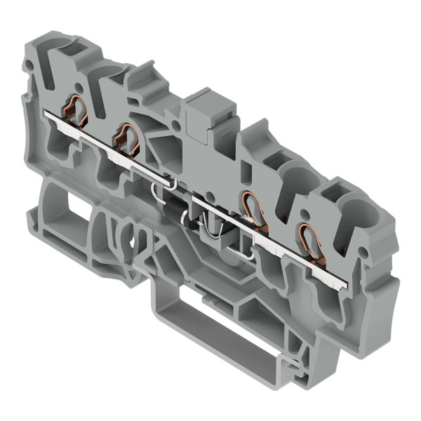 Topjob's borne à diode 4c / 2,5 (4) mm² / circuit i / gris