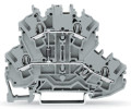 Topjob's borne à diode 2 étages 2c / 2,5 (4) mm² / circuit ii / gris