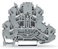 Topjob's borne à 2 diodes 2 étages 2c / 2,5 (4) mm² / circuit i / gris