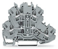 Topjob's borne à 2 diodes 2 étages 2c / 2,5 (4) mm² / circuit i / gris