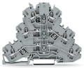 Topjob's borne à 3 diodes 3 étages 2c / 2,5 (4) mm² / circuit i / gris