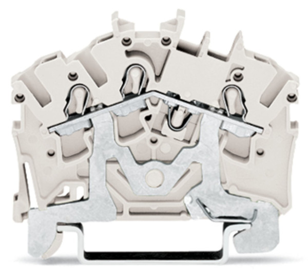 Borne de raccordement de tresse blin 2,5mm², blanc
