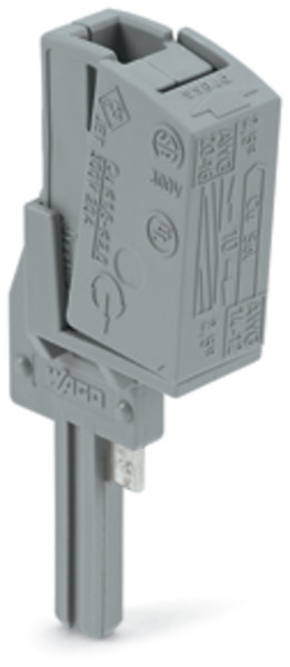 Adaptateur de test n borne à étages 2003-6641 pour cage de test verticale, gris