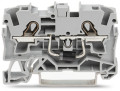 Borne à diode pour 2 conducteurs avec diode 1 n 5408, gris