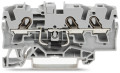 Borne à diode pour 3 conducteurs avec diode 1 n 5408, gris