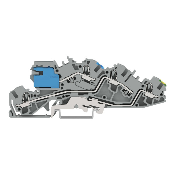 Topjob's/borne a etage/6mm²/gris - Wago - 20057641