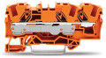 Topjob's borne de passage 3c / 6 (10) mm² / orange