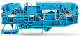 Topjob's borne de passage 2c / 6 (10) mm² / bleu