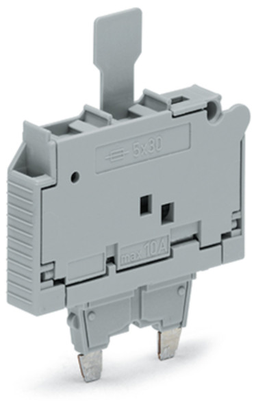 Si-halter steckb.m.zugl.si5x30 grau