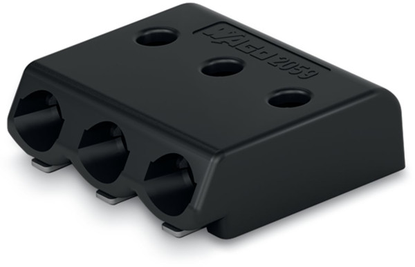 Borne pour ci cms 0.5mm² pas 3mm 3 pôles, noir