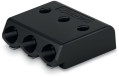 Borne pour ci cms 0.5mm² pas 3mm 3 pôles, noir