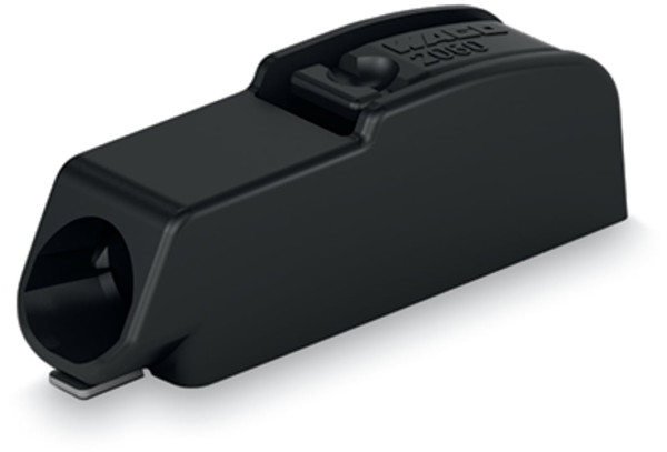 Borne pour ci cms bouton-poussoir 0.75mm² pas 4 mm 1 pôle, noir