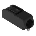 Borne pour ci thr bouton-poussoir 1,5mm² pas 6mm 1 pôle, noir