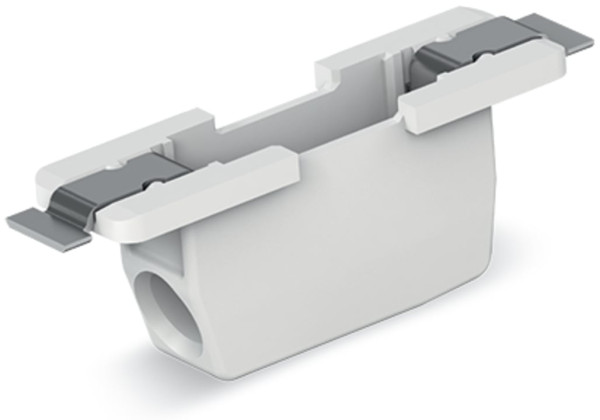 Borne p. circ. imprimés smd, traversant 0.75mm² pas 6,5 1 pôle, blanc
