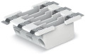 Borne p. circ. imprimés smd, traversant 0.75mm² pas 6,5 3 pôles, blanc