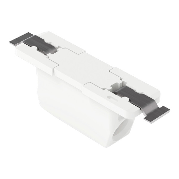 Borne p. circ. imprimés smd, traversant 0.75mm² pas 6,5 1 pôle, blanc