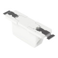 Borne p. circ. imprimés smd, traversant 0.75mm² pas 6,5 1 pôle, blanc