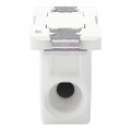 Borne p. circ. imprimés smd, traversant 0.75mm² pas 6,5 1 pôle, blanc