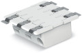 Borne p. circ. imprimés smd, traversant 0.75mm² pas 6,5 3 pôles, blanc